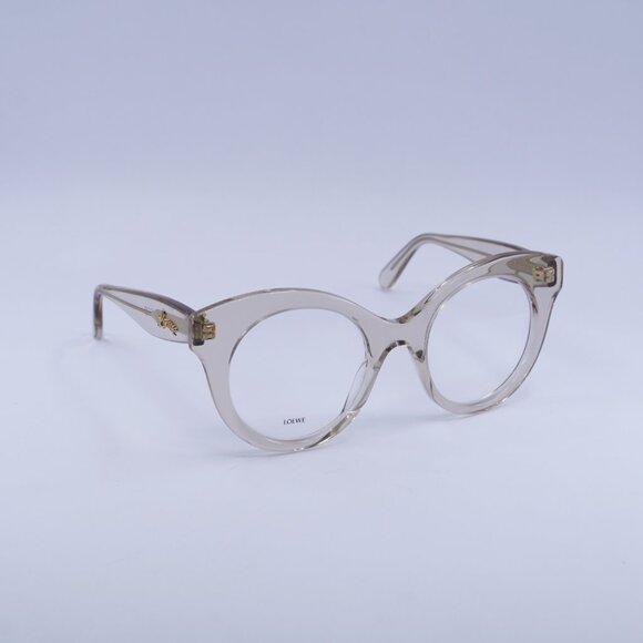🕶️ New Loewe LW50074I 057 Eyeglasses - Transparent Brown Frame - Picture 3 of 9